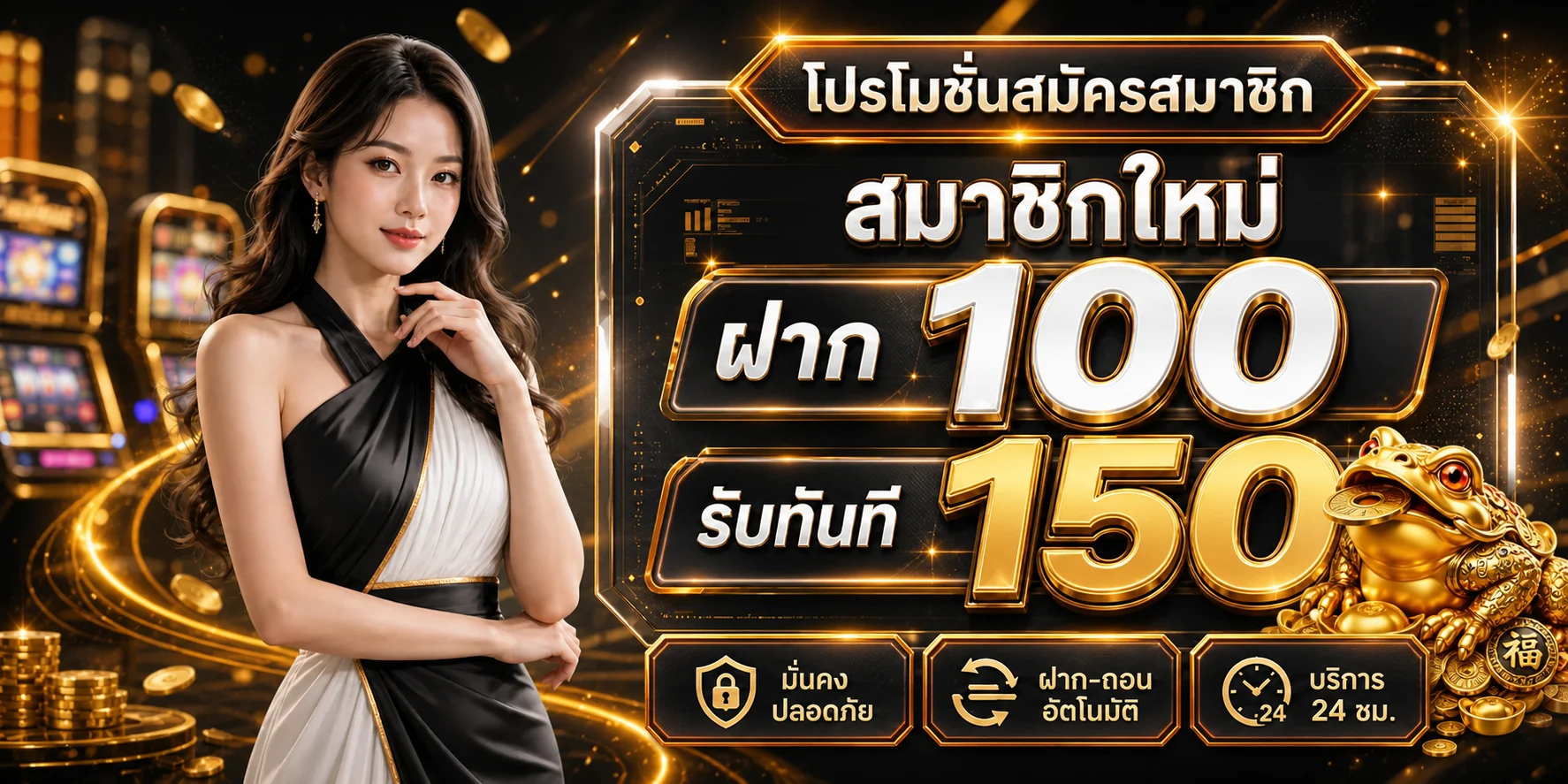 โปรโมชั่นสมาชิกใหม่ GRAND789 พร้อมระบบฝากถอนอัตโนมัติ