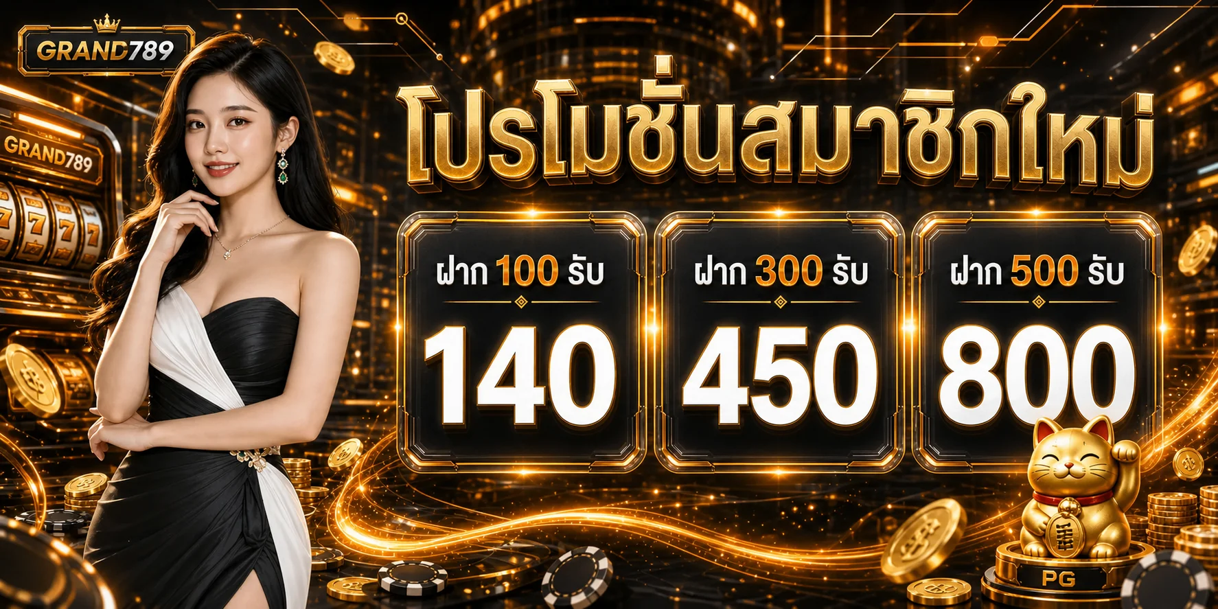 GRAND789 ทางเข้า สมัครสมาชิก เข้าสู่ระบบ | The Grand 789